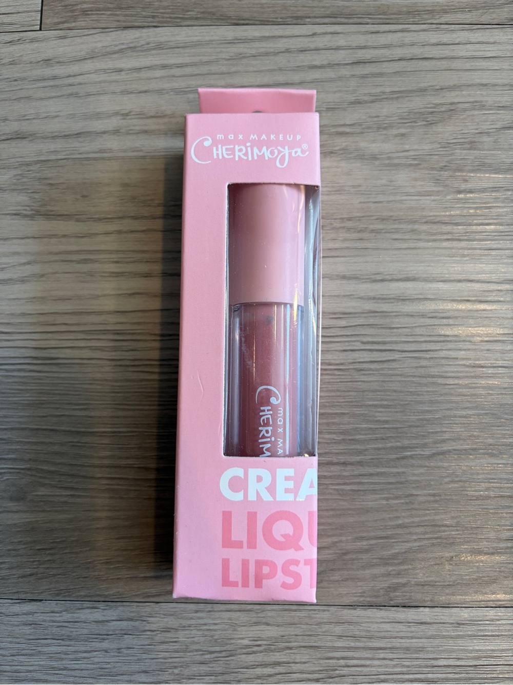 Max Makeup Cherimoya Creamy Liquid Lipstick Pink Mauve